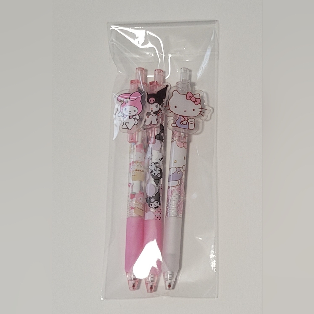 NEW Set of 3 Sanrio Pens